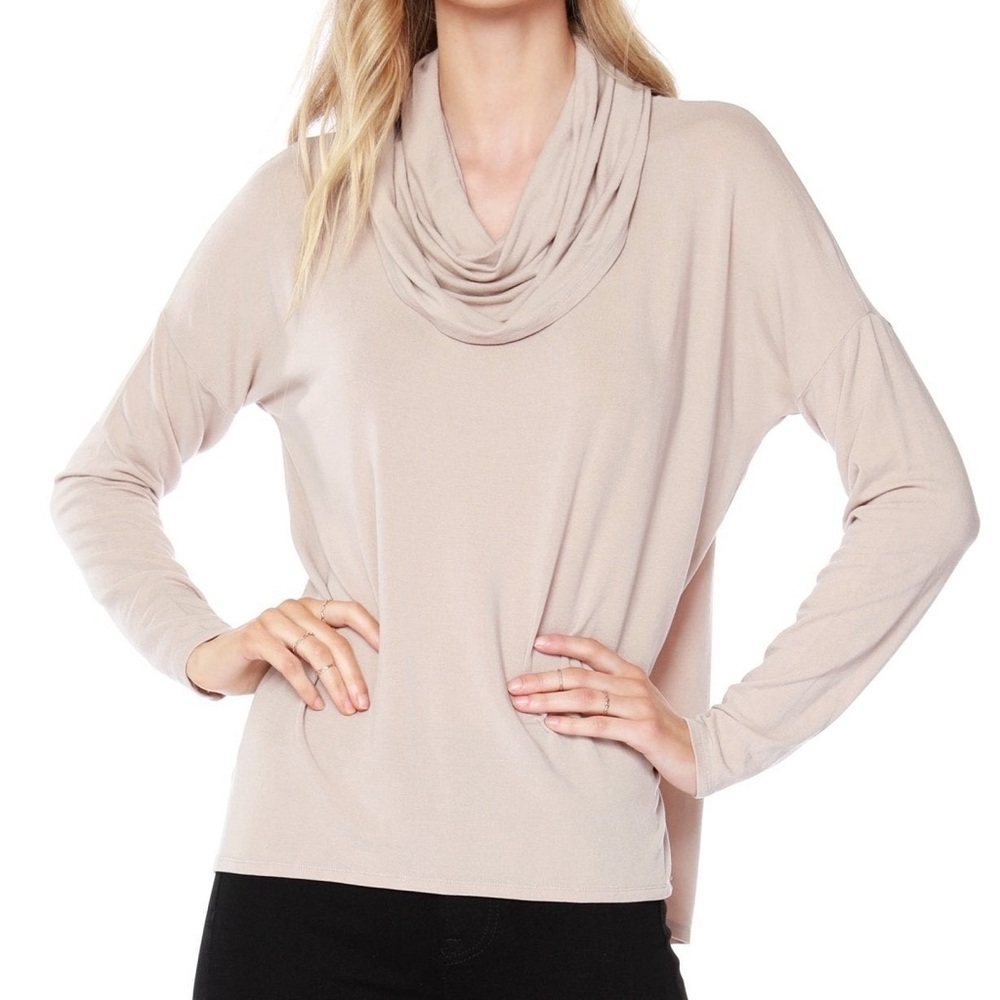 bobi Draped Neck Top